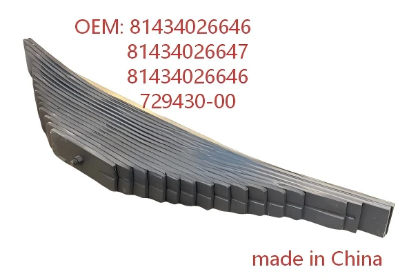 High-quality Leaf Spring Oem 81434026648,81434026646,81434026647,729430-00 For Man Truck manufacturers